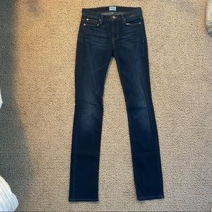 Straight Leg Dark Wash Jeans